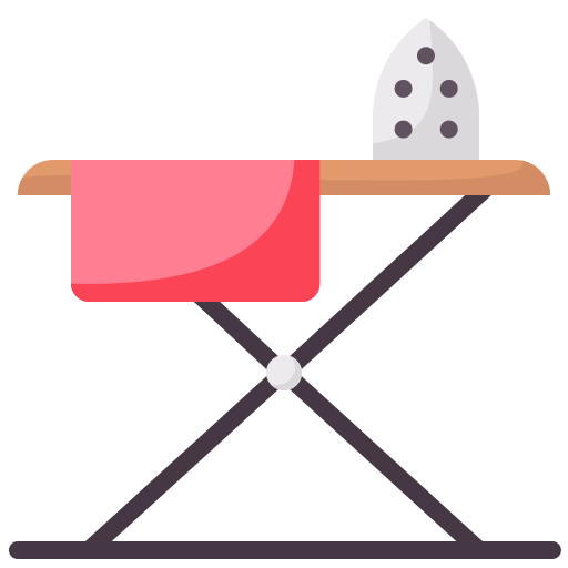 Iron & Ironing Board